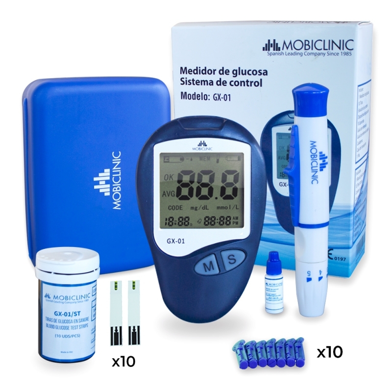 Monitor de glucosa en sangre Medidor de azúcar (mmol/L)